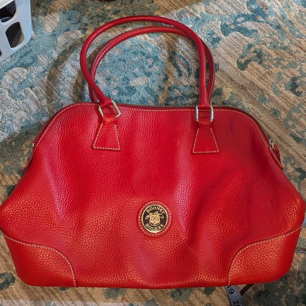 Gorgeous Red Dooney Satchel